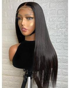 Peluca de Cabello Humano Remy Brasileño Premium con Diadema, Doble Trama Cosida a Máquina, Compatible con Permanente y Tinte, Estilo Doble Drawn Ends 1 Wrap - Product Image 2