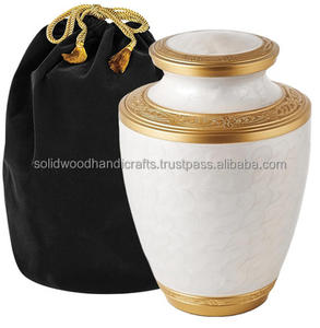 Urnas Decorativas de Latón para Adultos, Urnas Hechas a Mano para Hombres y Mujeres, Urnas Funerarias - Product Image 2