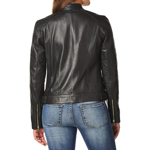 Chaqueta de Motocicleta de Cuero Transpirable de Alta Calidad, a la Moda, con Mangas Largas, Impermeable, con Cierre Frontal, Estilo Tejido, para Otoño - Product Image 5