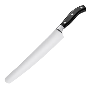 Black Handle Bread <b>Knives</b> Stainless Steel Long Serrated Blade Triple Rivet Professional Bakery Slicing <b>Knives</b> for Bread <b>Cake</b> - Product Image 5