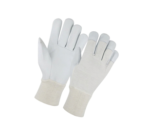 Gants de sécurité HOLY SIGNS INTERNATIONAL certifiés EN420 HSI-0018 en cuir grainé durable avec poignet élastique, résistants au feu - Product Image 6