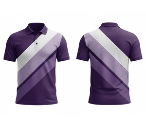 Sports Team Polo Shirt Full Color Sublimation Printing Custom Sportswear Durable Stitching for Men Women Youth Quick-Dry Active - Product Image 2