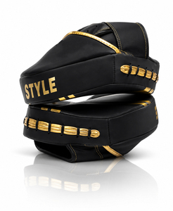 นวมซ้อมมวยไทย MMA หนังพรีเมียม สำหรับฝึกซ้อมต่อยและเตะ  แบบโค้ง - Product Image 5