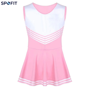 Uniforme de cheerleading OEM en tissu élastique, uniformes de cheerleading personnalisés - Product Image 1