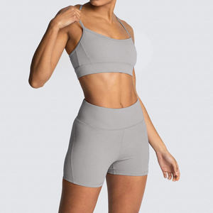 Customized Printing Logo Most Demanding Product Solid Color Unique Product <b>Exercise</b> Wear Women's Sets 2 Piece Set Women - Product Image 6