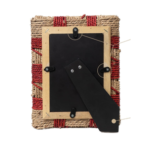 Marcos de fotos vintage de hierba marina tejidos a mano, tamaño personalizado, para exhibir sobre mesa o escritorio, de fábrica en Vietnam. - Product Image 2