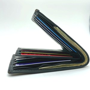 Portefeuille Homme en Cuir de Vachette Poli Écologique Véritable, Prix de Gros, Taille Standard Personnalisable, Fabriqué au Pakistan - Product Image 6