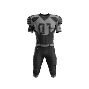 Ensemble maillot et short de football américain de qualité supérieure, personnalisable pour équipe, léger - Product Image 2