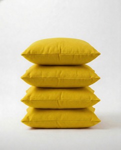 Modern Solid Cotton Cushion Cover Premium Soft <b>Pillow</b> Cover For <b>Sofa</b> Bed Living Room Home Decor Stylish Minimal Fabric Design - Product Image 4