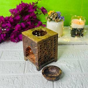 Difusor de Aceite Esencial de Mármol al Mejor Precio, Quemador de Incienso Decorativo para Hogar y Oficina, Fragancia Fresca, Aromaterapia, Anís Estrellado Religioso - Product Image 2