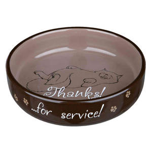 Ciotola in Ceramica per Gatti a Muso Corto 0,3 L 15 cm - Ciotole e Mangiatoie per Animali Domestici - Product Image 1