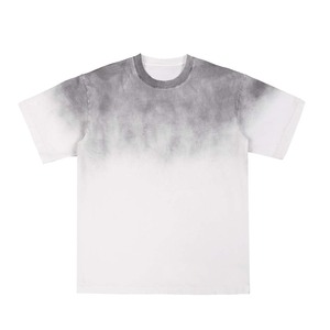 T-shirt oversize délavé à l'acide, effet vintage, coupe carrée, en tissu épais, avec motif graphique, streetwear uni, coupe courte - Product Image 1