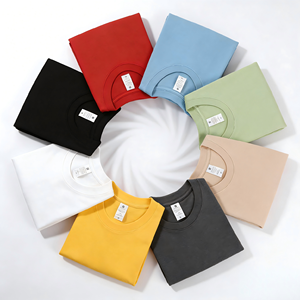 เสื้อยืดคอกลมแขนสั้นทรงปกติสำหรับผู้ชาย ผ้าเจอร์ซีย์เนื้อแน่น 240 กรัม พิมพ์ลายด้านหน้าแบบพัฟ รับผลิตแบบ OEM ODM พร้อมสกรีนโลโก้ตามสั่ง - Product Image 1