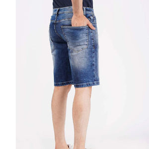 Best Quality Loose <b>Short</b> <b>Trousers</b> Pants Denim <b>Shorts</b> <b>Men</b> Jeans <b>Shorts</b> <b>Men</b> Custom Wholesale Jeans Half Pant Boy Fashion - Product Image 2