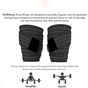 Rodilleras Transpirables con Tecnología de Compresión Avanzada para Entrenamiento de Fuerza y Rendimiento en el Gimnasio - Product Image 2