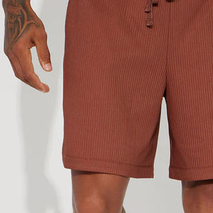 Pantalones Cortos Cómodos para Hombre, Material para Verano, Color Sólido, Diseño de Logotipo Personalizado 2026, Precio Económico para Pedidos al por Mayor, Corte Holgado - Product Image 3