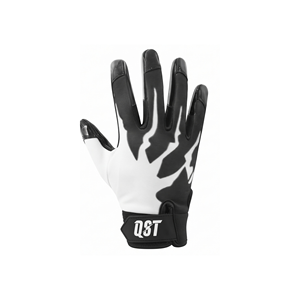 Gants de football pour receveur avec paume adhésive, gants de football à texture brillante pour une meilleure adhérence, gants de receveur avec logo personnalisé OEM ODM Premium - Product Image 6