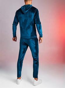 2022 new arrivals <b>tracksuits</b> sublimated velvet oem <b>tracksuit</b> <b>men</b> male <b>velour</b> track suits sweatsuit custom wholesale - Product Image 5