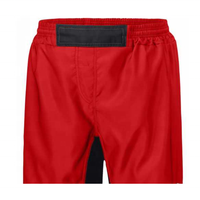 Shorts de MMA unisexes personnalisés pour BJJ, Jiu Jitsu, Grappling, UFC, imprimés numériquement, respirants, en tissu Spandex/Nylon prérétréci 240g, OEM personnalisé