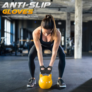 Guantes de CrossFit de Fibra Sintética de Alta Resistencia para un Rendimiento Duradero en Instalaciones de Entrenamiento Profesional, Protección Contra Impactos - Product Image 6