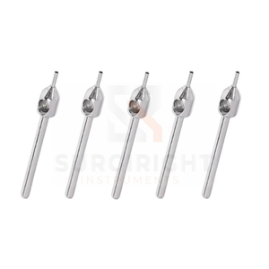 Punzón FUE manual de acero inoxidable con dientes de sierra, instrumentos de cirugía oftálmica, clase médica hospitalaria, certificado ISO13485 de alta calidad - Product Image 5