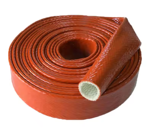 ปลอกหุ้มไฟเบอร์กลาสเคลือบซิลิโคนทนความร้อน ป้องกันไฟลาม วัสดุฉนวนกันความร้อน ทนไฟ - Product Image 4