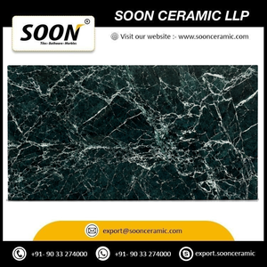 SOON CERAMIC LLP SPIDER VERDE Calcita, Gran Losa Pulida, Diseño Moderno y Ecológico, Modelo 3D, Decoración de Pared para Sala de Estar - Product Image 3