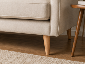 Solid Wood Tapered Furniture <b>Legs</b> Round Minimalist Design <b>for</b> Table Chair Cabinet Home Office Easy Installation - Product Image 4