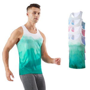 Vente chaude en gros – Débardeur de sport en coton personnalisé avec logo, maillot de corps athlétique sans manches pour homme, idéal pour la course et la gym - Product Image 6