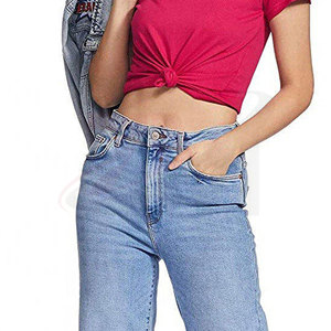 Camiseta de Algodón Oversize para Mujer, Transpirable, de Corte Holgado, Tela Suave, Estilo Casual, Ropa de Calle para Verano, Uso Diario - Product Image 5