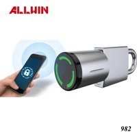 Réseau WiFi serrures de porte numériques intelligentes contrôlées par APP carte de code d'empreinte digitale électronique pêne dormant verre aluminium bois