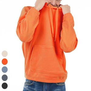 Sweat-shirts à capuche pour hommes de haute qualité, respirants, en coton, pour l'hiver, styles décontractés, fabricant OEM premium, teinture unie. - Product Image 5