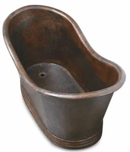 Bañera de Hidromasaje Ovalada de Cobre Antiguo con Patas de Gato, Bañera de Lujo para Interiores, Spa en Casa u Hotel - Product Image 5