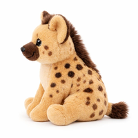 Peluche hyène à motif tacheté et fourrure douce, 31cm-50cm, pour enfants de 2 à 4 ans, unisexe