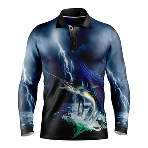 Camiseta de Pesca LADO SPORTS Profesional Nueva - Sublimada, Manga Larga, Protección UPF 50, Secado Rápido, Transpirable, Tallas Grandes - Product Image 5