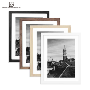 Marco de Fotos de Madera MDF con Respaldo de Cartón, <span class=keywords><strong>para</strong></span> Montar en la Pared o de Sobremesa, <span class=keywords><strong>para</strong></span> Exhibir Recuerdos Familiares, Arte y Fotos, Venta al Por Mayor - Product Image 2