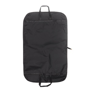 Housse de protection noire en tissu non tissé pour vêtements, housse de costume suspendue légère pour hommes et femmes, sac de rangement pour vêtements - Product Image 1