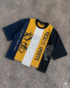 เสื้อยืดผ้าฝ้ายสำหรับผู้ชายเสื้อยืดโอเวอร์ไซส์ทำจากผ้าฝ้าย - Product Image 3