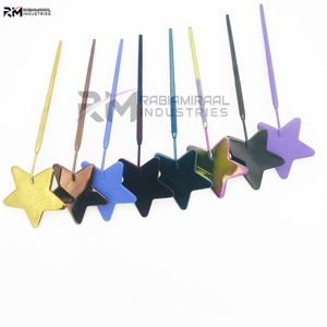 RMI Stainless Steel <b>Mirror</b> Checking Eyelash <b>Star</b> Shape Extension Multi Color <b>Mirror</b> Customized & Packaging - Product Image 2