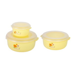 <b>Small</b> Plastic Storage Bowl Airtight Kitchen Food <b>Container</b> BPA Free - Product Image 3