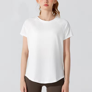 T-shirt décontracté pour femmes, design imprimé, manches courtes, tissu respirant, doux et confortable, tee-shirt tendance pour femmes, à porter au quotidien - Product Image 4