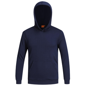 Men's Solid Color <b>Zip</b>-Up Hoodie 100% Cotton French Terry Breathable Casual <b>Hooded</b> Sweatshirt Regular Fit Autumn Wear - Product Image 5