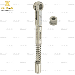 Clé dynamométrique à cliquet pour implant dentaire 10-40 Ncm, hexagonal 6,35 mm, 4,0 mm, Wenquar, réglable, manuelle, en acier inoxydable - Product Image 5