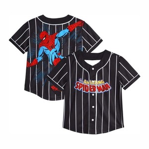 Camiseta de Béisbol Sublimada Transpirable para la Liga Juvenil, Nombre y Número Personalizados, Uniforme con Botones Completos para Equipos de Béisbol Juveniles - Product Image 6