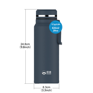 Borraccia Termica Iron Armor 750ML - Robusta Bottiglia d'Acqua in Acciaio Inox con Isolamento Sottovuoto per Esterni - Product Image 6