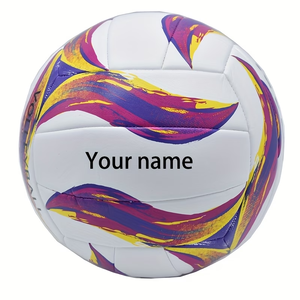 New Arrival Volleyball <b>Balls</b> Size 5 PU Material PVC Bladder Durable Training <b>Ball</b> Machine Sewn Standard Style Adults - Product Image 2