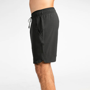 Pantalones Cortos Deportivos de Gimnasio de Alta Calidad al por Mayor, Elásticos en 4 Direcciones, de Poliéster y Spandex, con Forro Interior de Doble Capa para Hombre - Product Image 4