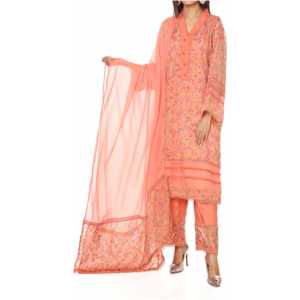 PW2301 Robe de bal ornée de Georget Chemise 1PC avec décorations élégantes - Product Image 3