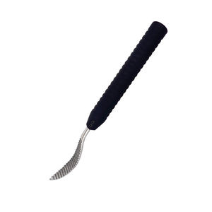 High Orthopedic Stainless Steel Manual Metal Serrated <b>Edge</b> <b>Rubber</b> Grip Handle Lane Bone Lever Basis Surgical By Grip Surgical - Product Image 2