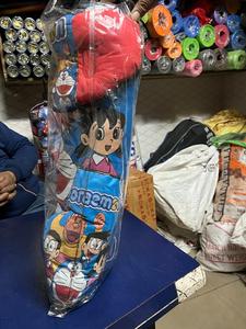 โดราเอมอนกระเป๋าเจาะลมสำหรับเด็กพิมพ์พีวีซีสีฟ้าบรรจุภัณฑ์พลาสติก - Product Image 5